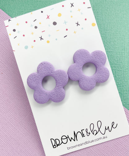 Lilac Bloom Studs