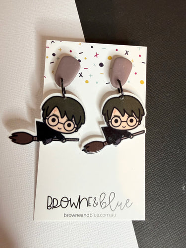 Wizard Acrylic Dangles
