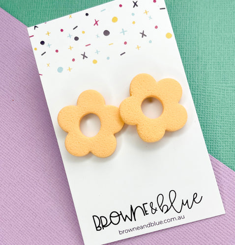 Apricot Bloom Studs