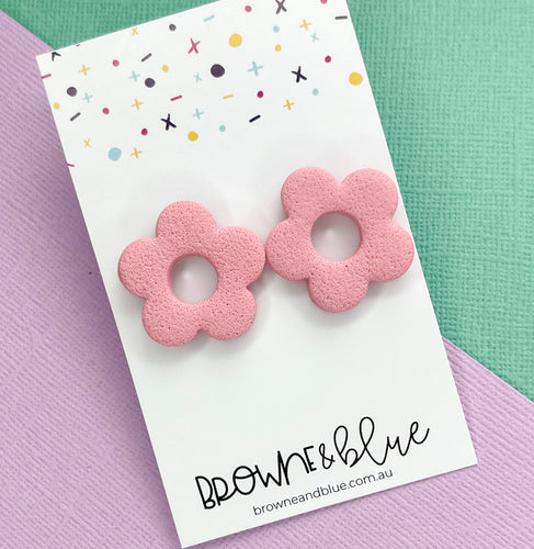 Dusty Rose Bloom Studs