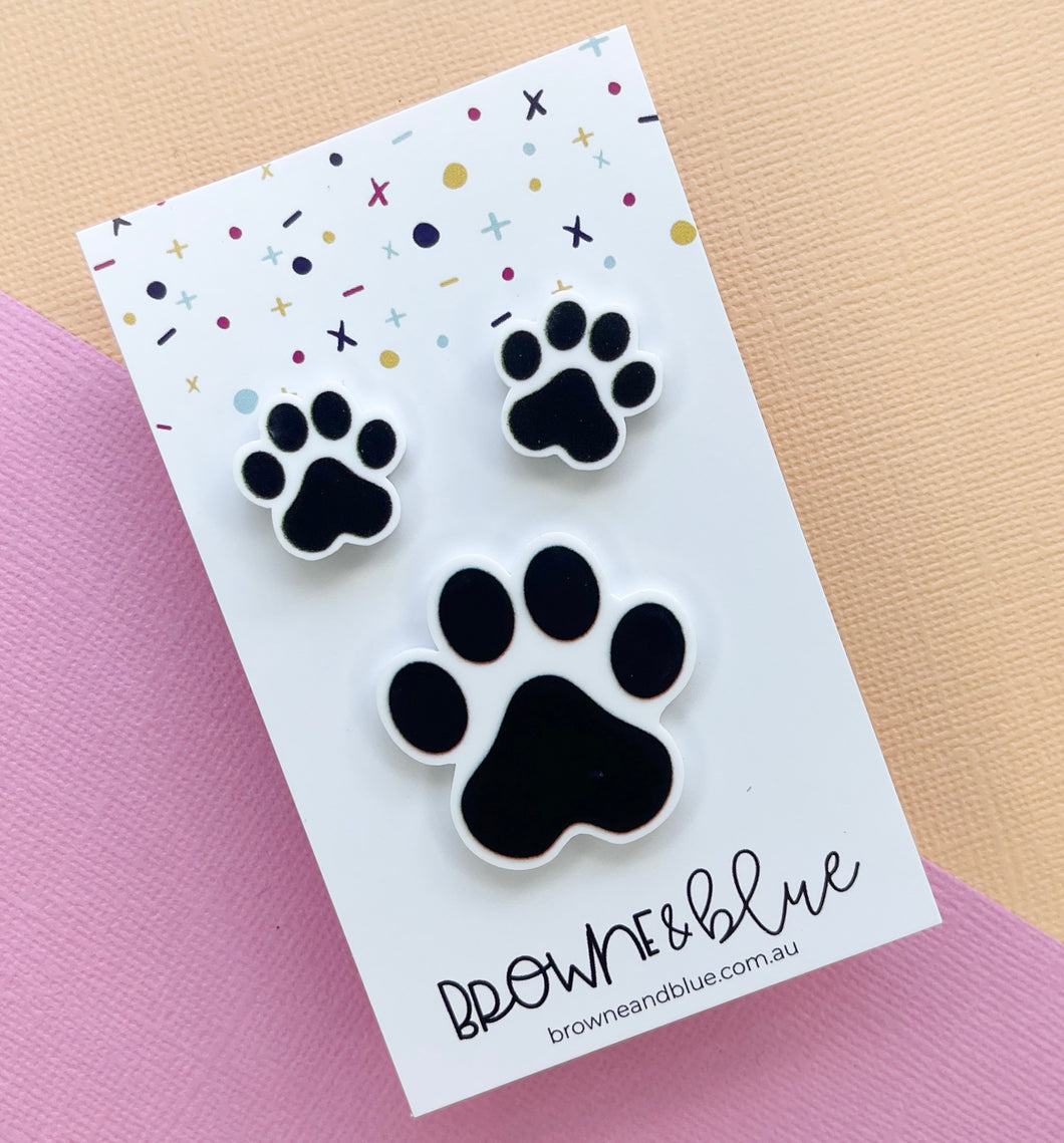 Stud + Brooch Pack - paw