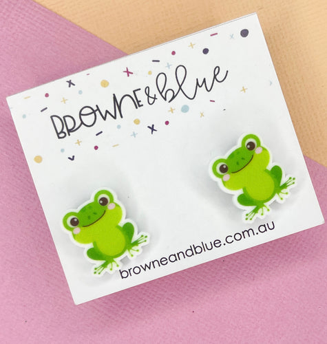 Frog Acrylic Studs
