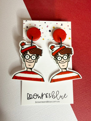 Can you find him Acrylic Dangles